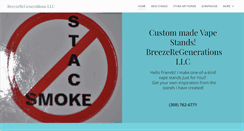 Desktop Screenshot of breezeregenerations.com